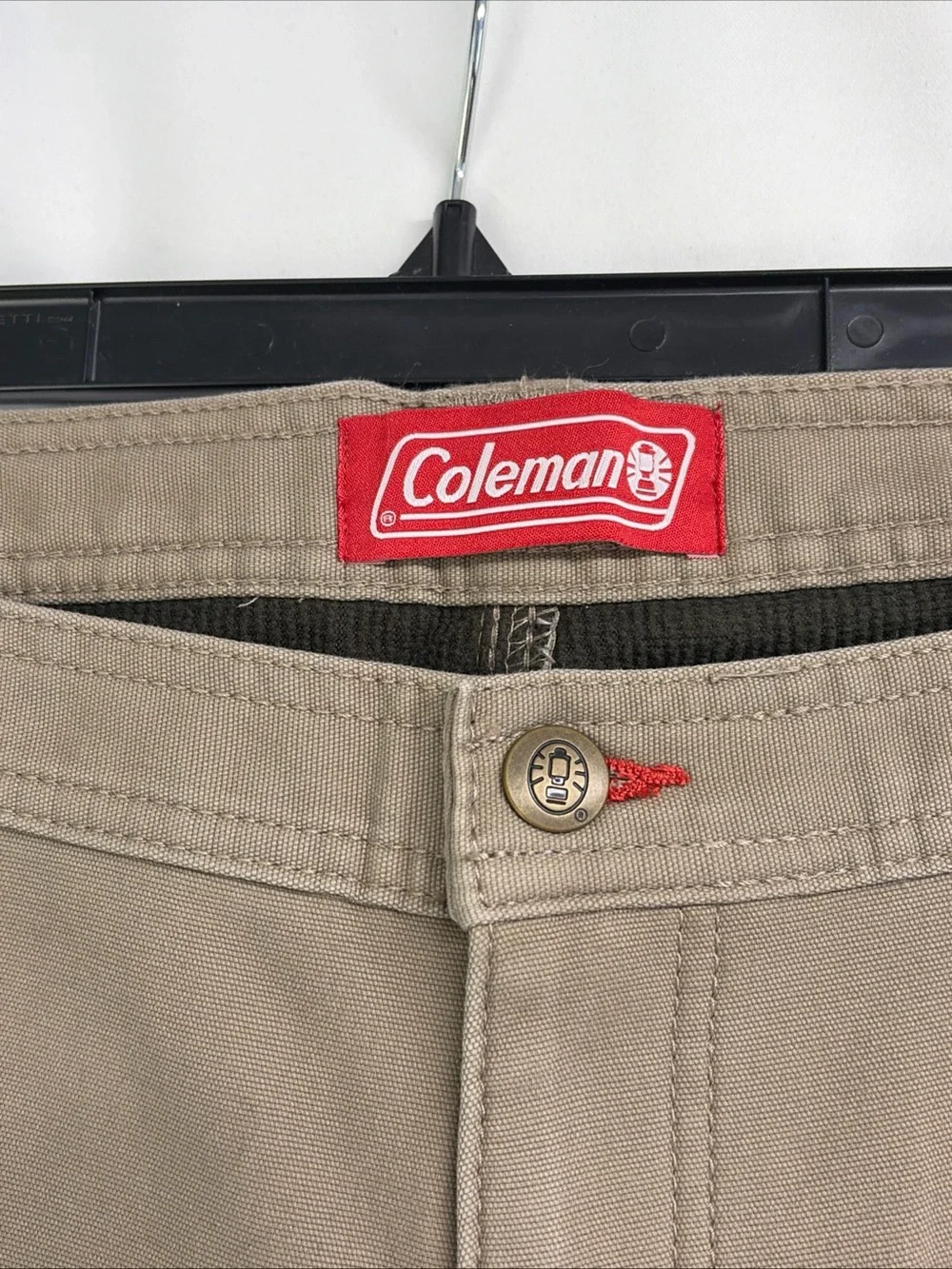 NWT Coleman Men's 40x32 Fleece Lined Tear Resistant Stretch Utility Pants $85